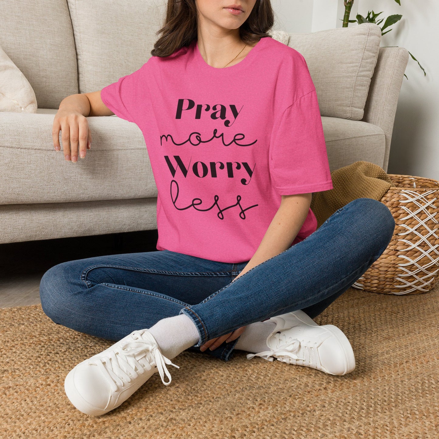Pray More Unisex Softstyle T-Shirt