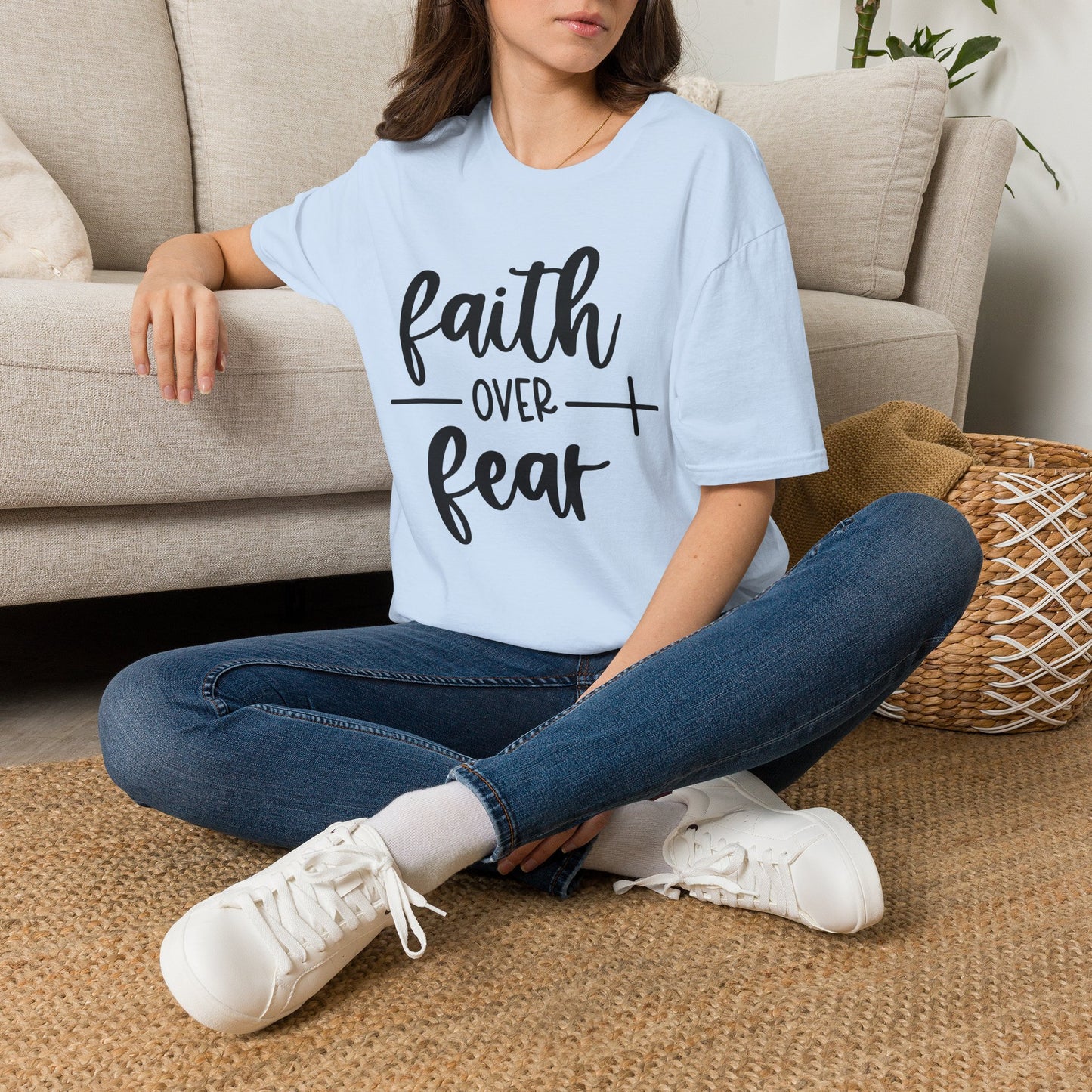 Faith over Fear Unisex Softstyle T-Shirt