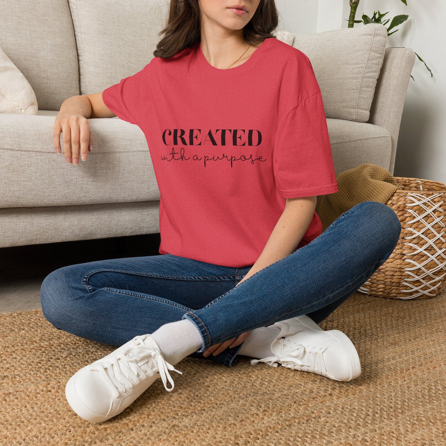 Created with a Purpose Unisex Softstyle T-Shirt