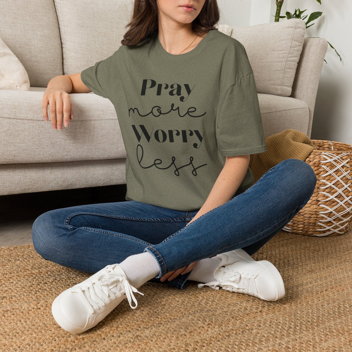 Pray More Unisex Softstyle T-Shirt