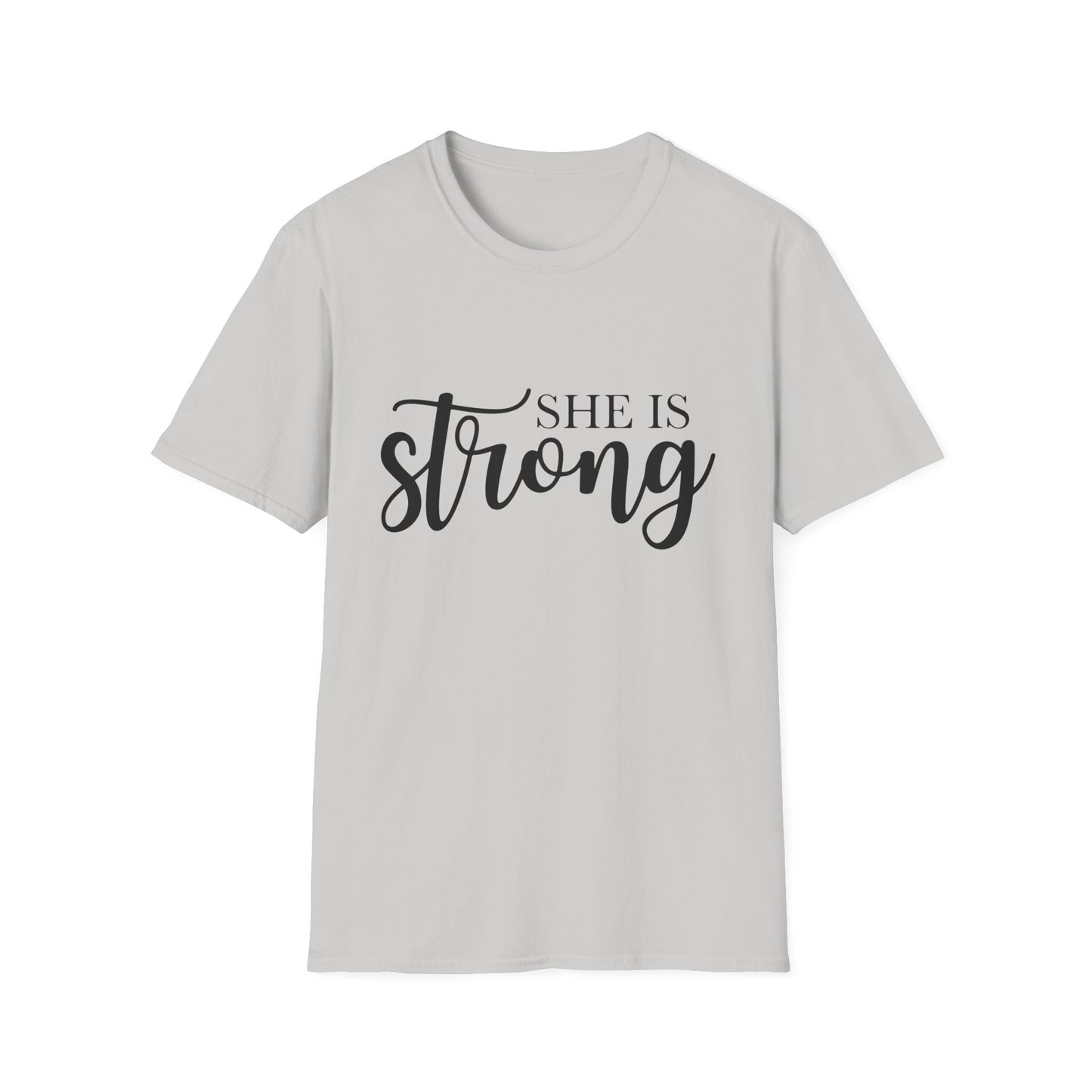 She is Strong Unisex Softstyle T-Shirt