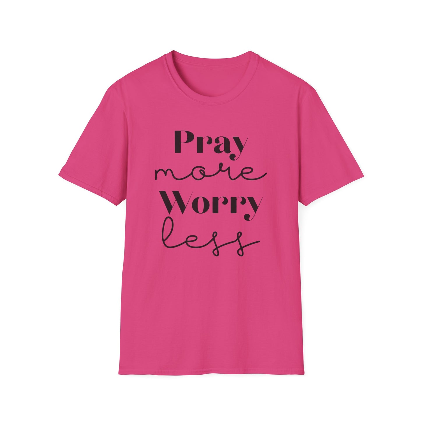 Pray More Unisex Softstyle T-Shirt