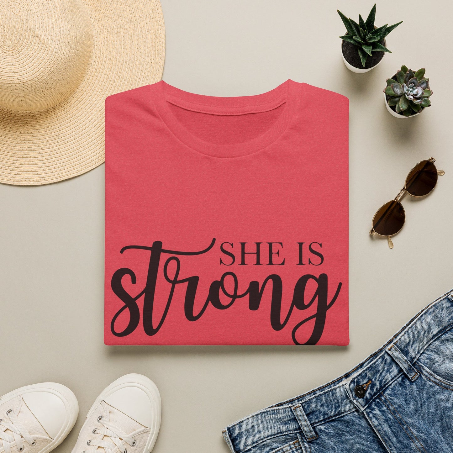 She is Strong Unisex Softstyle T-Shirt
