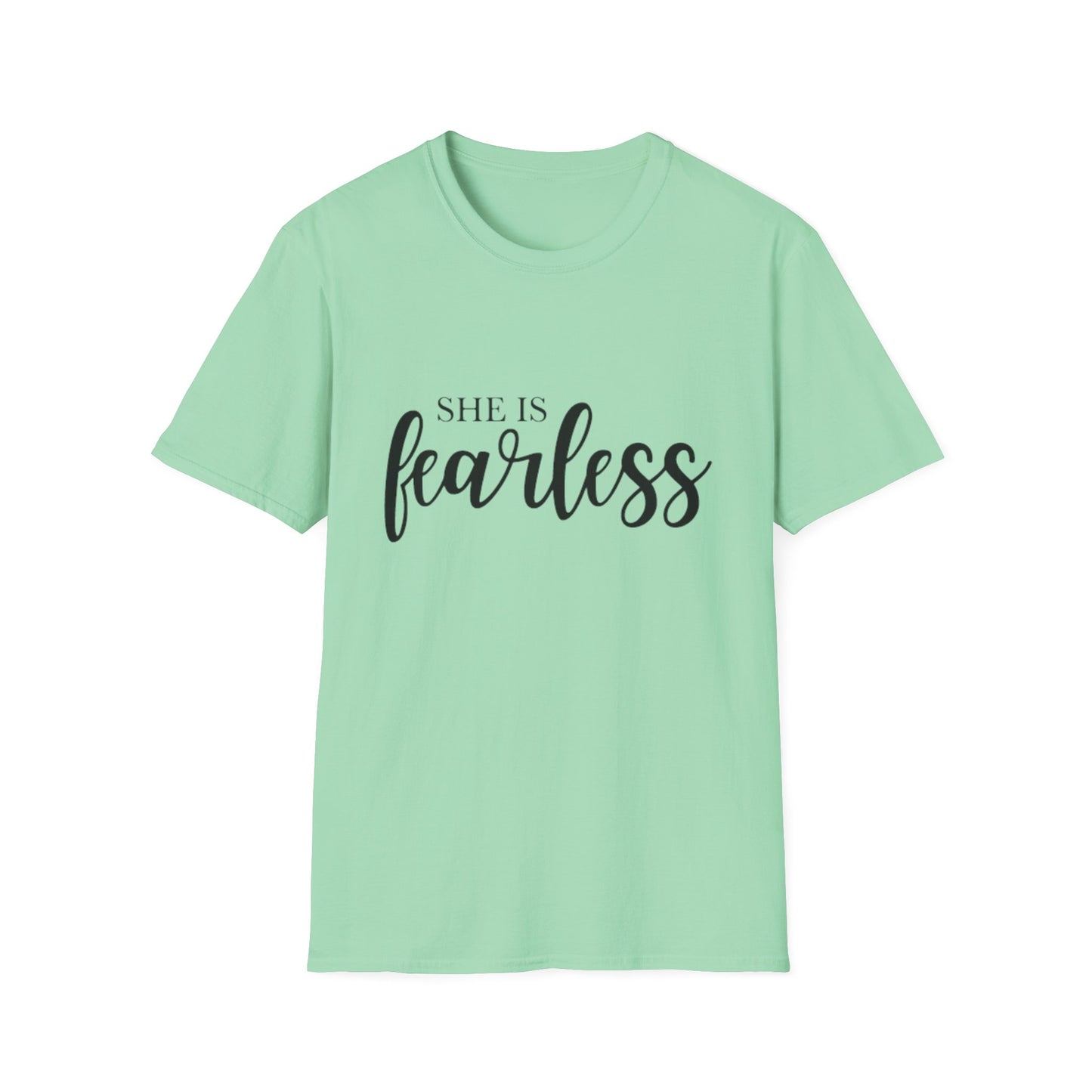 She is Fearless Unisex Softstyle T-Shirt