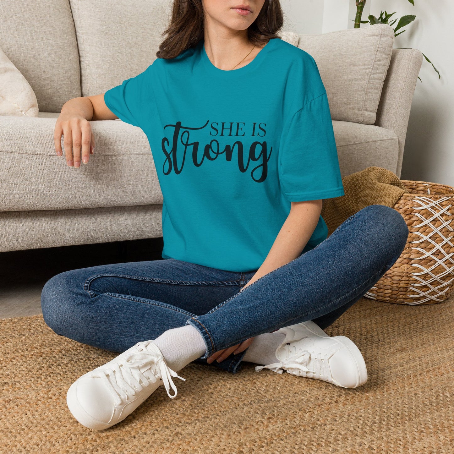 She is Strong Unisex Softstyle T-Shirt