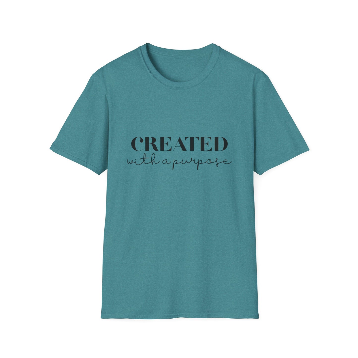 Created with a Purpose Unisex Softstyle T-Shirt