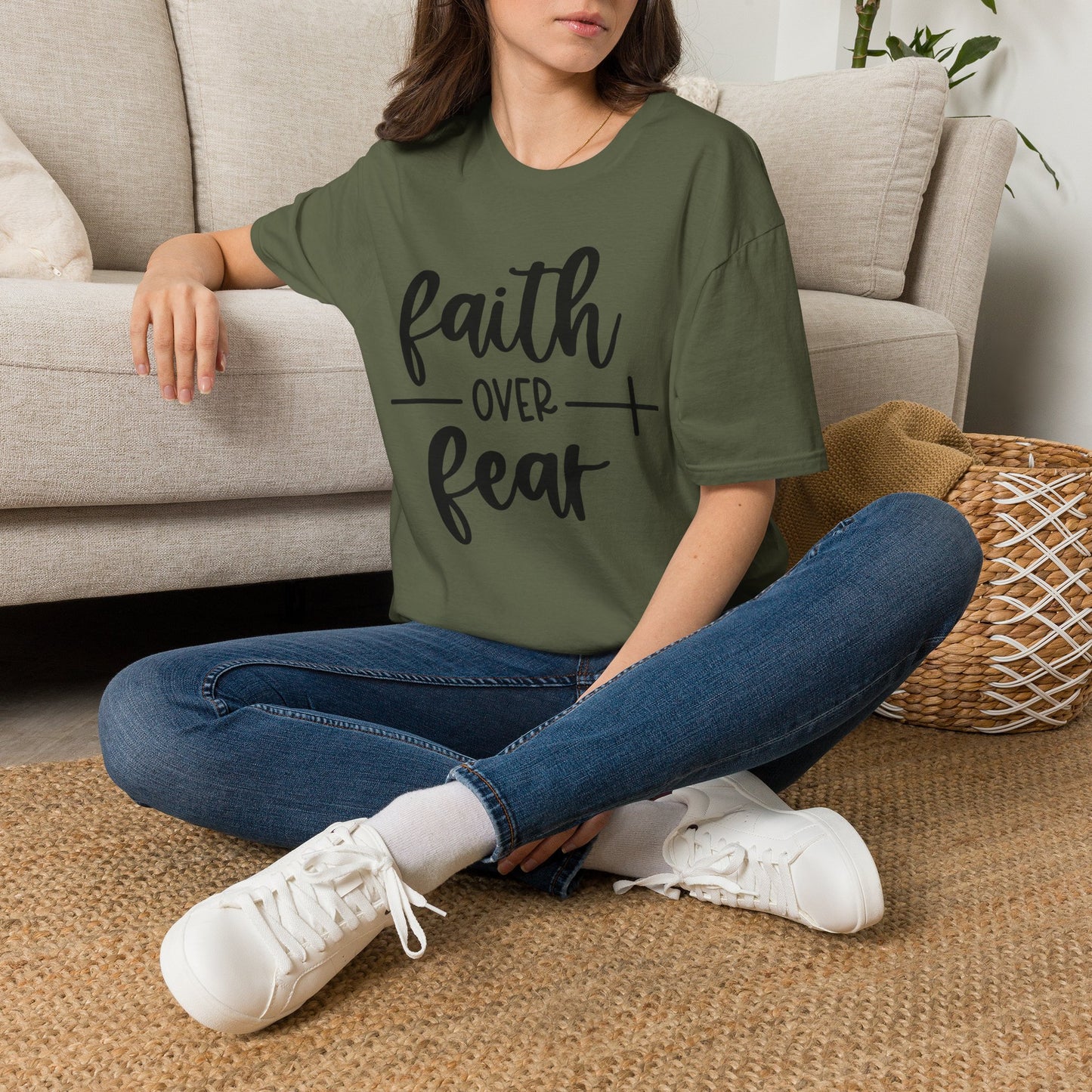 Faith over Fear Unisex Softstyle T-Shirt