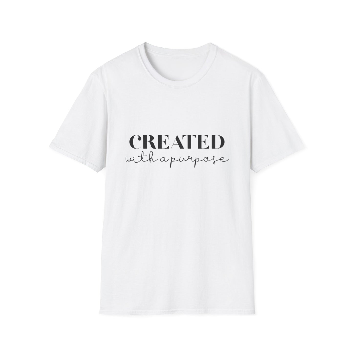 Created with a Purpose Unisex Softstyle T-Shirt