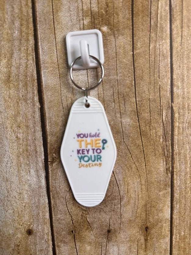 Key to Your Destiny Hotel Keychain