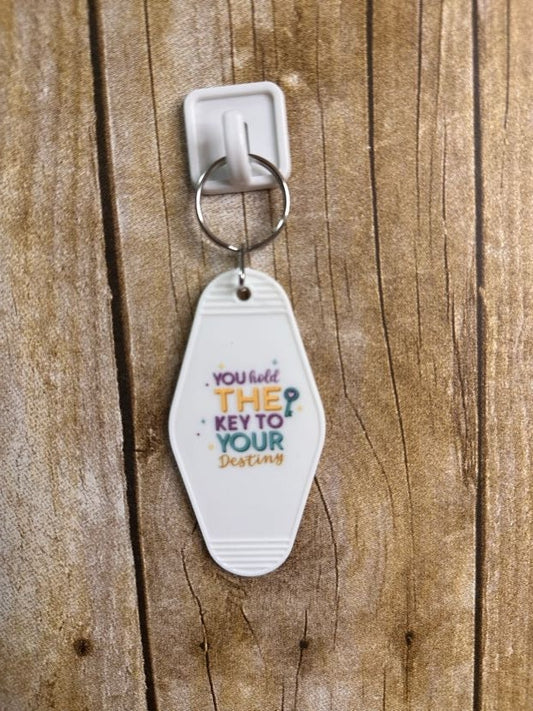 Key to Your Destiny Hotel Keychain